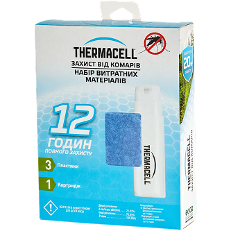 Картридж THERMACELL Mosquito Repellent Refills 12 годин