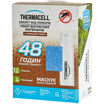 Картридж THERMACELL Repellent Refills - Earth Scent 48 годин